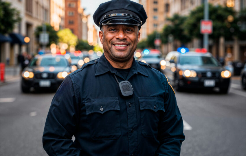 Police officer representing first responders who may seek low testosterone treatment in Wayne NJ